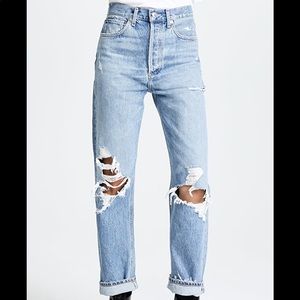 AGOLDE 90’s Jeans size 27 distressed